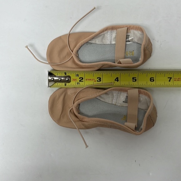 Bloch Dance Girl's Dansoft Full Sole Leather Toddler Ballet Slipper/Shoe, Pink - Picture 7 of 10